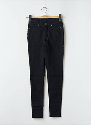 Jeans coupe slim stretch taille haute noir CHEAP MONDAY femme