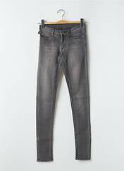 Jeans coupe slim gris CHEAP MONDAY pour femme seconde vue