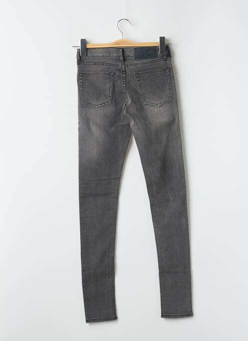 Jeans coupe slim stretch taille normale gris CHEAP MONDAY femme