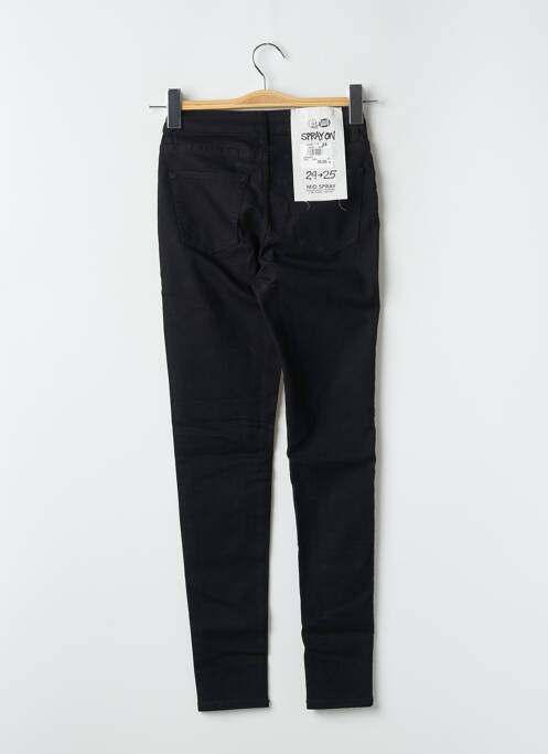 Jeans coupe slim noir CHEAP MONDAY pour femme