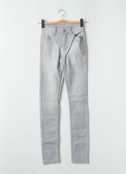 Jeans skinny gris CHEAP MONDAY pour femme