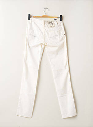 Pantalon slim taille basse taille basse beige TAKE TWO femme