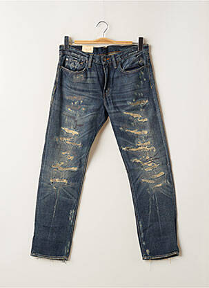 Jeans boyfriend taille basse taille basse bleu RALPH LAUREN femme