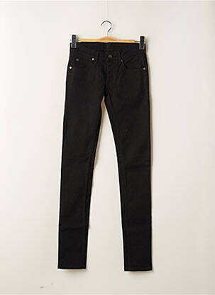 Jeans coupe slim stretch taille normale noir CHEAP MONDAY femme
