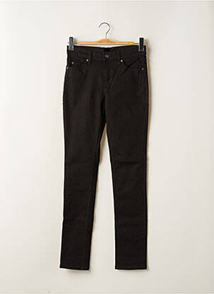 Jeans coupe slim stretch taille normale noir CHEAP MONDAY femme