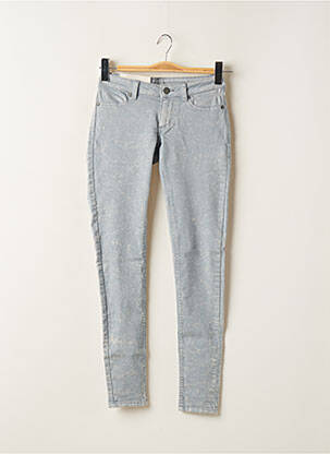 Jeans skinny stretch taille basse bleu CHEAP MONDAY femme