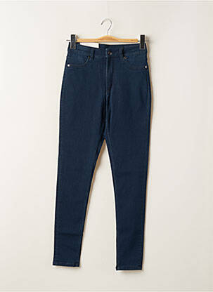 Jeans coupe slim tissage brut taille normale bleu CHEAP MONDAY femme