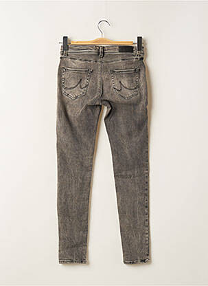 Jeans coupe slim taille basse taille basse gris LTB femme