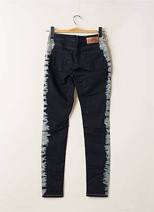 Jeans coupe slim stretch taille basse bleu MAISON SCOTCH femme