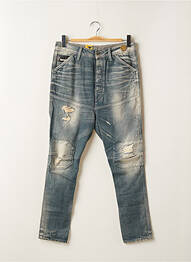 Jeans coupe slim fermeture boutonnée sur le devant taille normale bleu G STAR homme