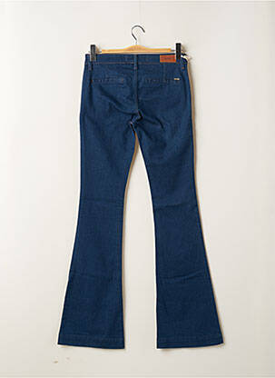 Jean coupe flare stretch taille normale bleu REIKO femme