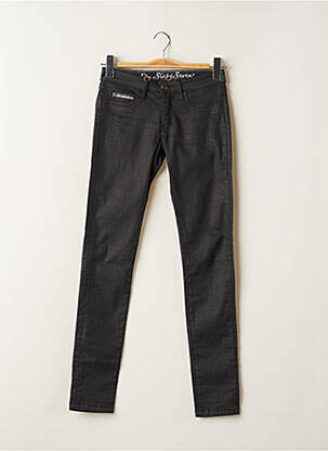 Jeans skinny stretch taille basse noir DN.SIXTY SEVEN femme
