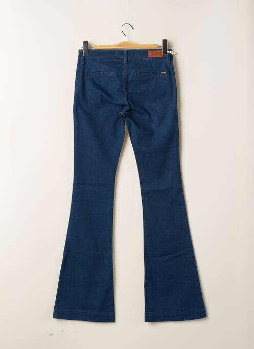 Jean coupe flare stretch taille normale bleu REIKO femme