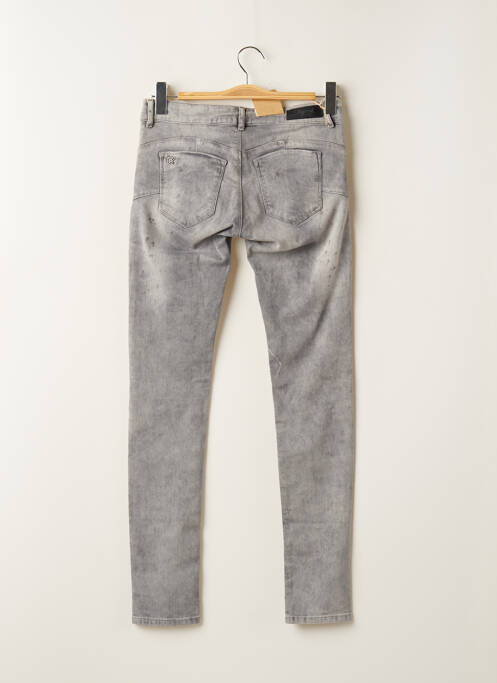 Jeans coupe slim gris KARPOS pour femme