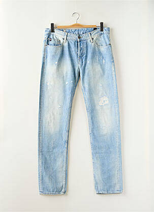 Jeans coupe slim fermeture boutonnée sur le devant taille normale bleu JAPAN RAGS homme