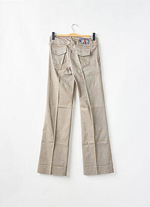 Pantalon chino tissage popeline taille normale gris BE YOU K femme