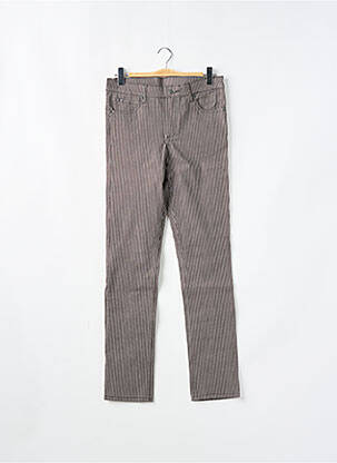 Pantalon slim stretch taille normale gris CHEAP MONDAY femme