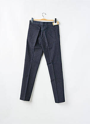 Pantalon slim tissage popeline taille normale bleu CHEAP MONDAY femme
