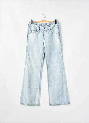 Jeans coupe droite taille normale taille normale bleu DIESEL femme