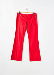 Pantalon droit rouge BE YOU K pour femme seconde vue