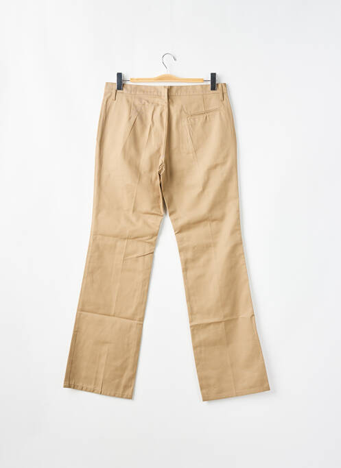 Pantalon chino tissage popeline taille normale beige BE YOU K femme