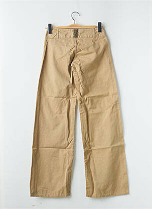 Pantalon flare coupe évasée beige FREEMAN T.PORTER femme