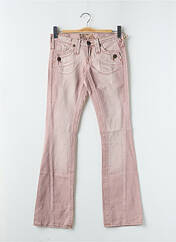 Pantalon droit rose FREEMAN T.PORTER pour femme seconde vue