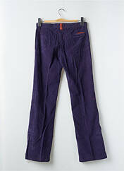 Pantalon droit violet FREEMAN T.PORTER pour femme seconde vue