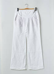 Pantalon flare blanc FREEMAN T.PORTER pour femme seconde vue