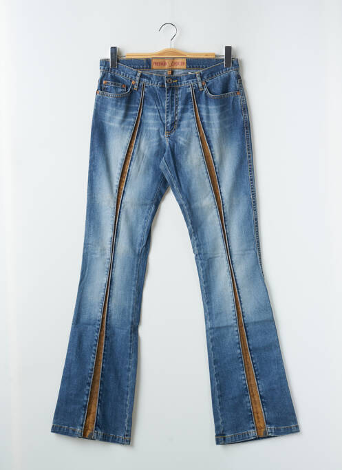 Jeans bootcut poches bleu FREEMAN T.PORTER femme