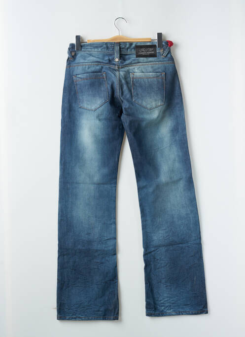 Jeans coupe droite bleu FREEMAN T.PORTER pour homme