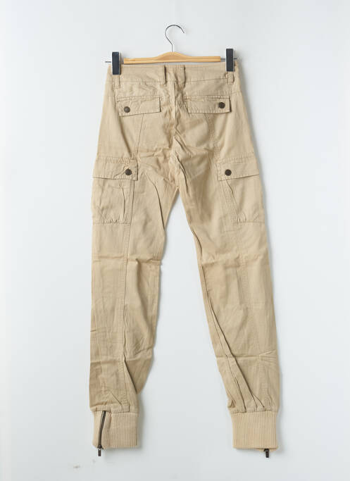 Pantalon cargo beige FREEMAN T.PORTER pour femme