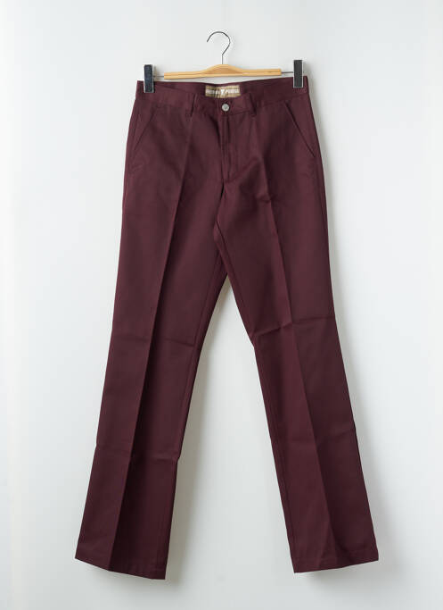 Pantalon droit violet FREEMAN T.PORTER pour femme