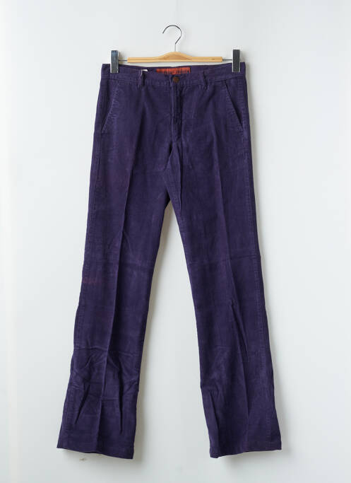 Pantalon droit violet FREEMAN T.PORTER pour femme