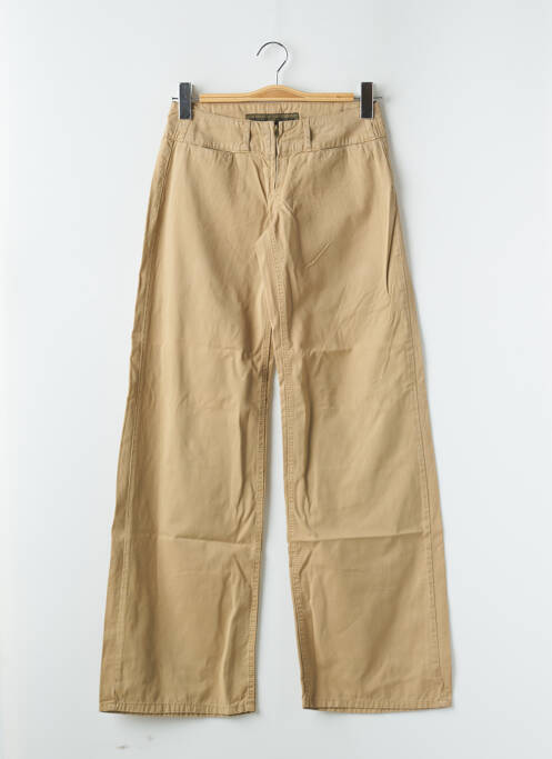 Pantalon flare beige FREEMAN T.PORTER pour femme