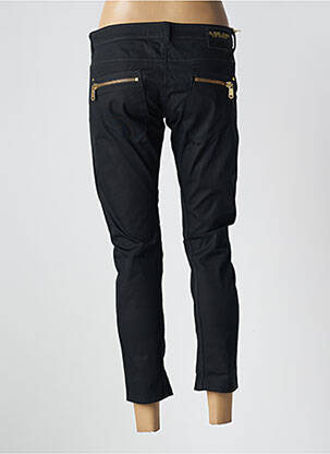 Pantalon 7/8 stretch taille basse noir GUESS femme