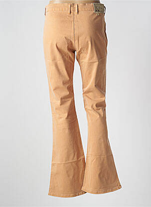 Pantalon flare stretch taille haute orange CIMARRON femme