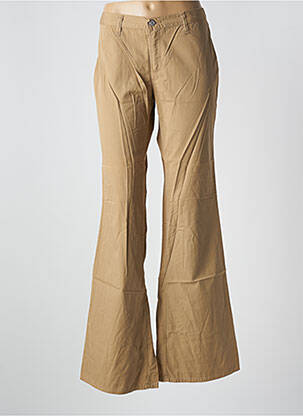 Pantalon flare taille normale taille normale marron CIMARRON femme