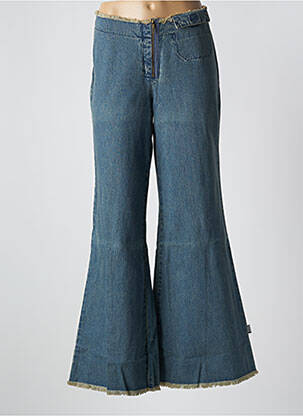Jean coupe flare stretch taille normale bleu DDP femme