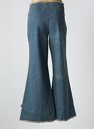 Jean coupe flare stretch taille normale bleu DDP femme