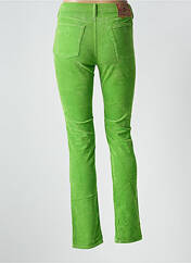 Pantalon slim vert CIMARRON pour femme seconde vue