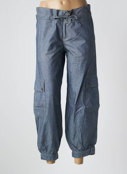 Pantalon cargo bleu LA BRIGADA INTERNACIONAL pour femme