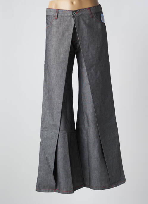 Pantalon flare gris LA BRIGADA INTERNACIONAL pour femme