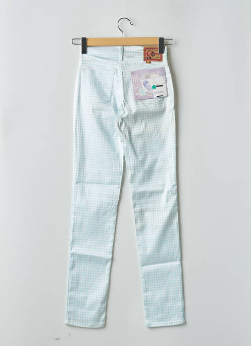 Pantalon slim bleu CIMARRON pour femme