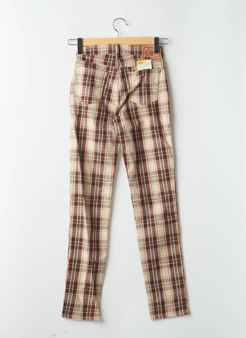 Pantalon slim marron CIMARRON pour femme