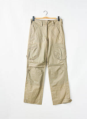Pantalon cargo coupe droite taille normale vert LADY SOUL femme