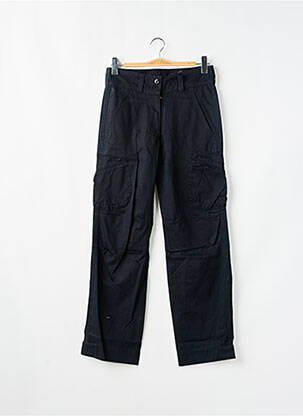 Pantalon cargo coupe droite taille normale noir LADY SOUL femme