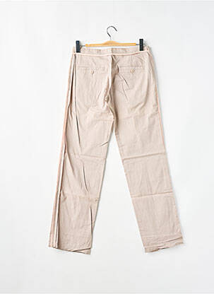 Pantalon droit tissage popeline taille basse rose LADY SOUL femme