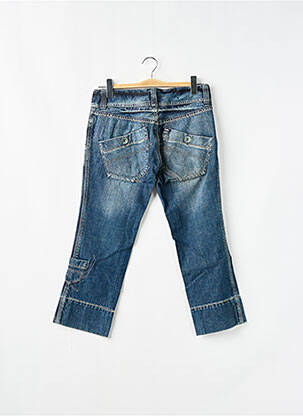 Jeans coupe slim stretch taille basse bleu LOIS femme
