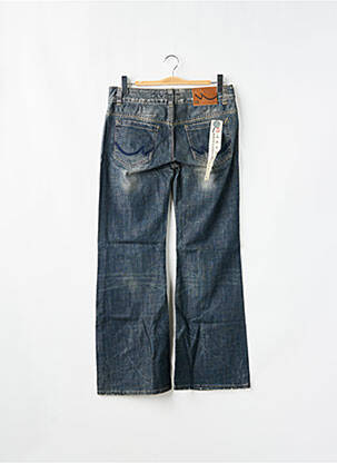Jean coupe flare stretch taille basse bleu LTB femme